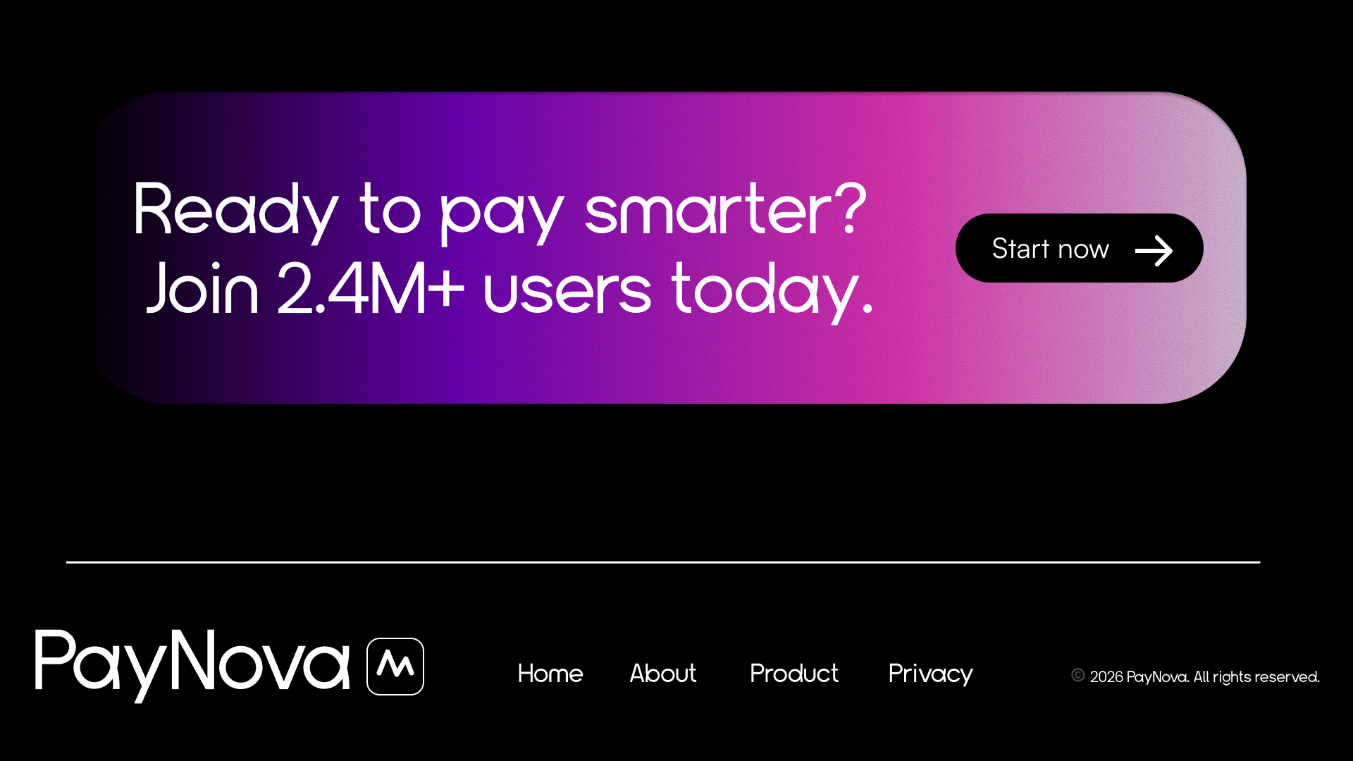 PayNova · Fintech App & Web — screen 3