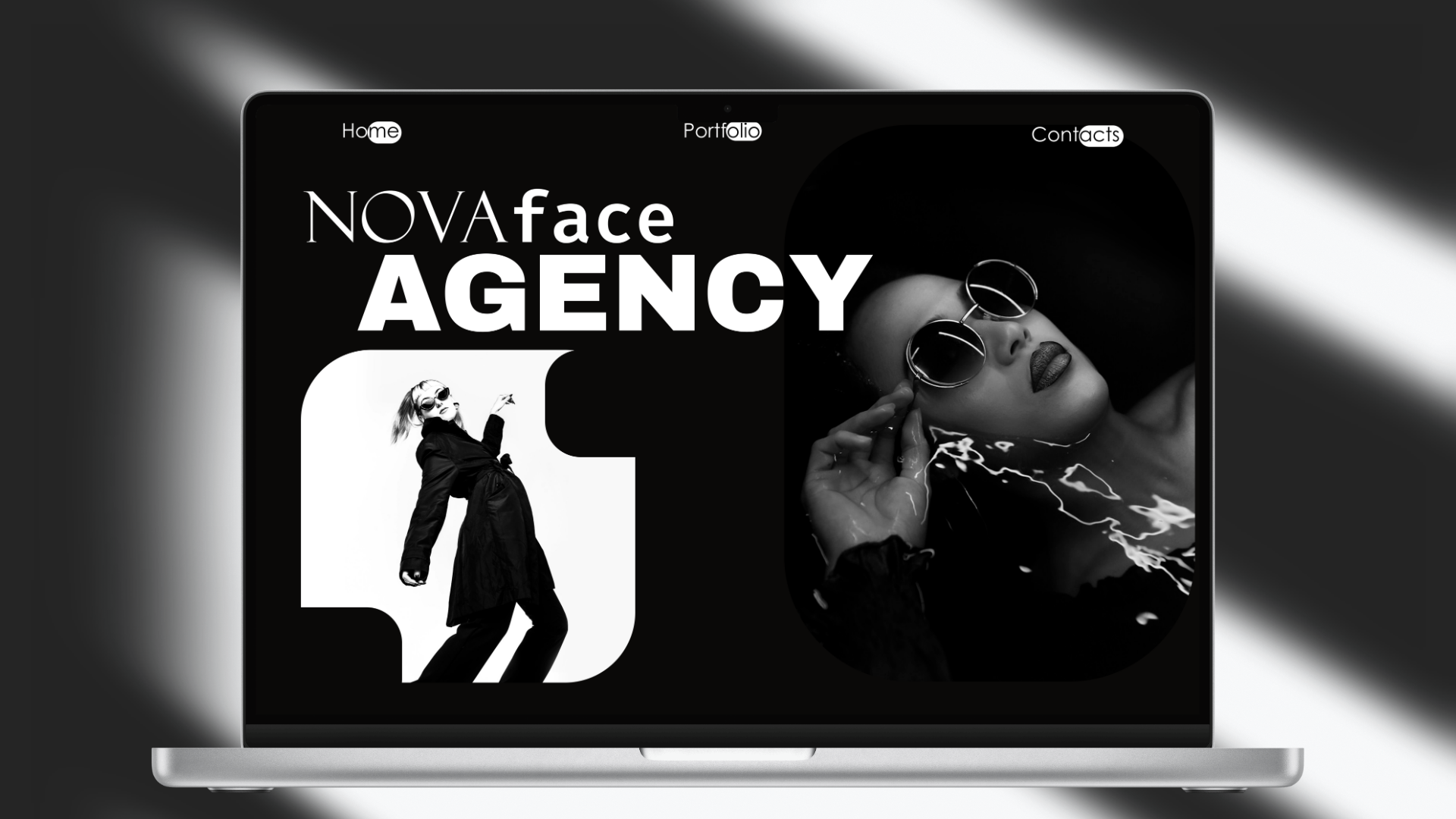 Model Agency Web Design