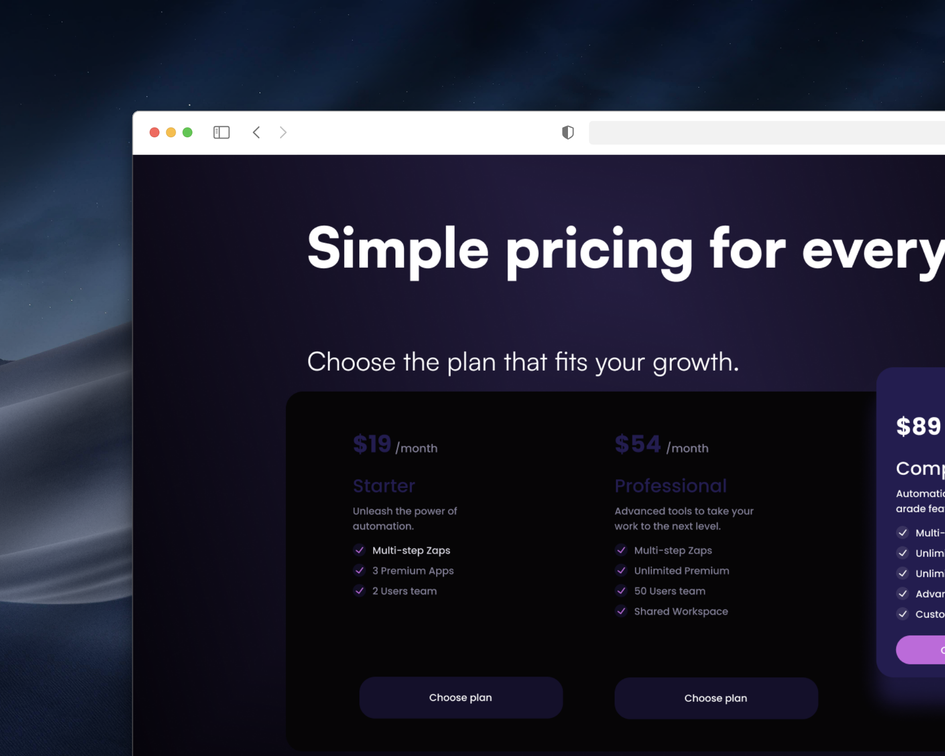 SaaS Platform for Social Media Analytics — screen 3